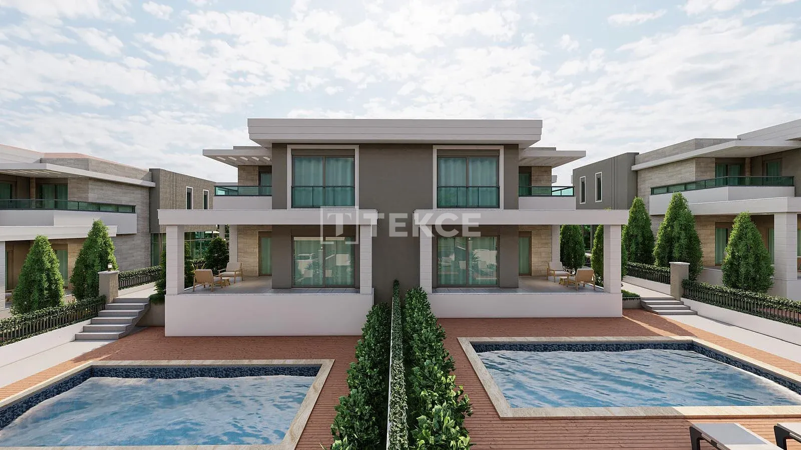 Villas con Piscinas Privadas y Jardines en Manavgat