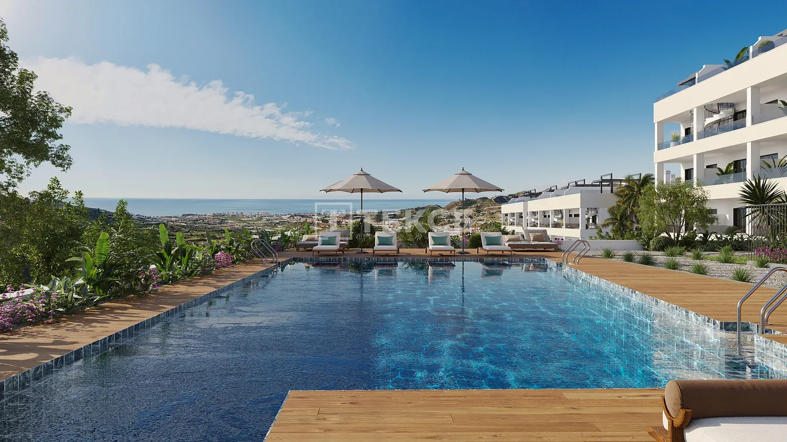 Elegante Apartments in einer Anlage mit Pool in Torrox Málaga