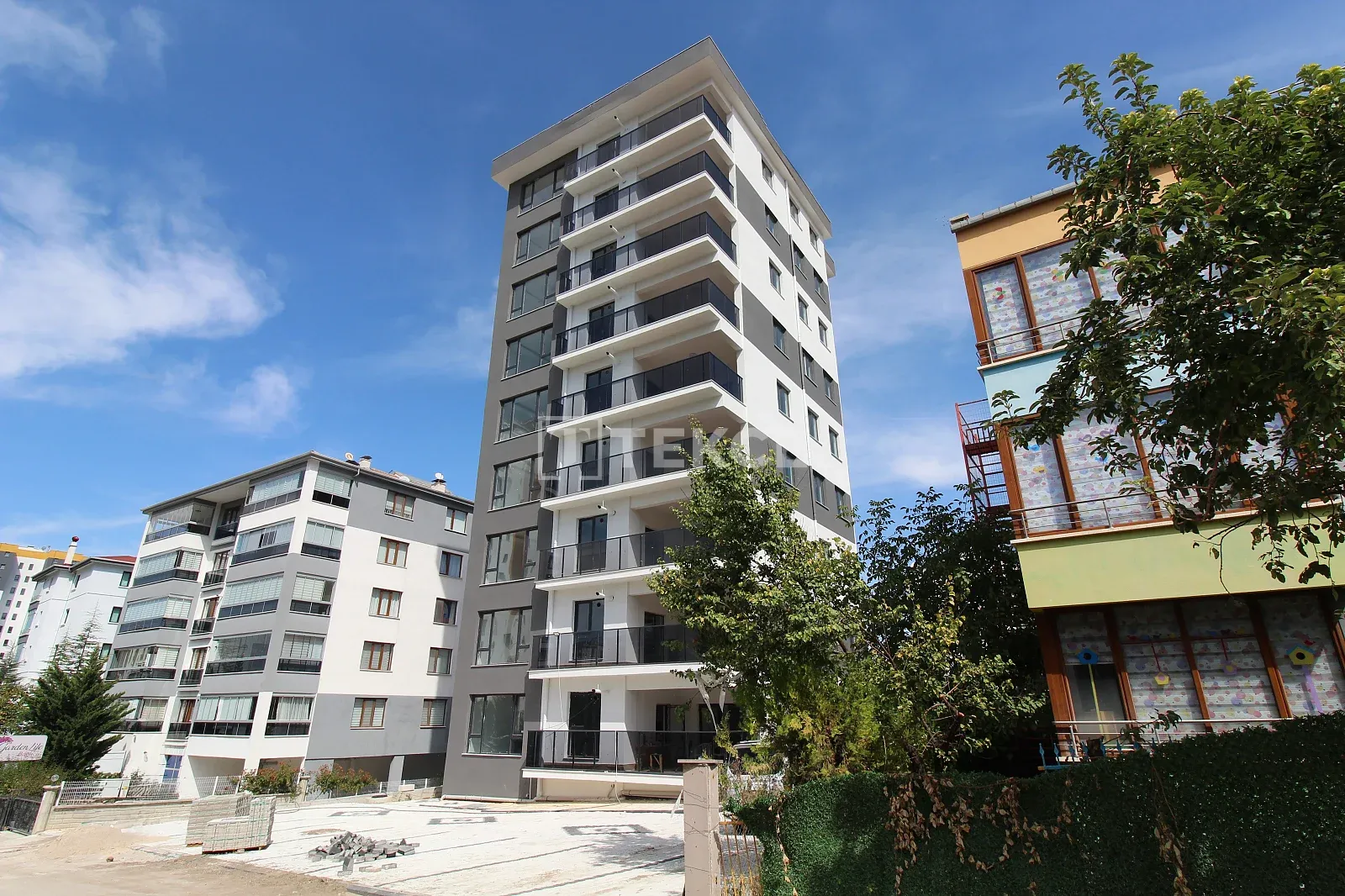 Ankara'da Geniş Peyzaj Alanlarına Sahip Bir Projede Daireler