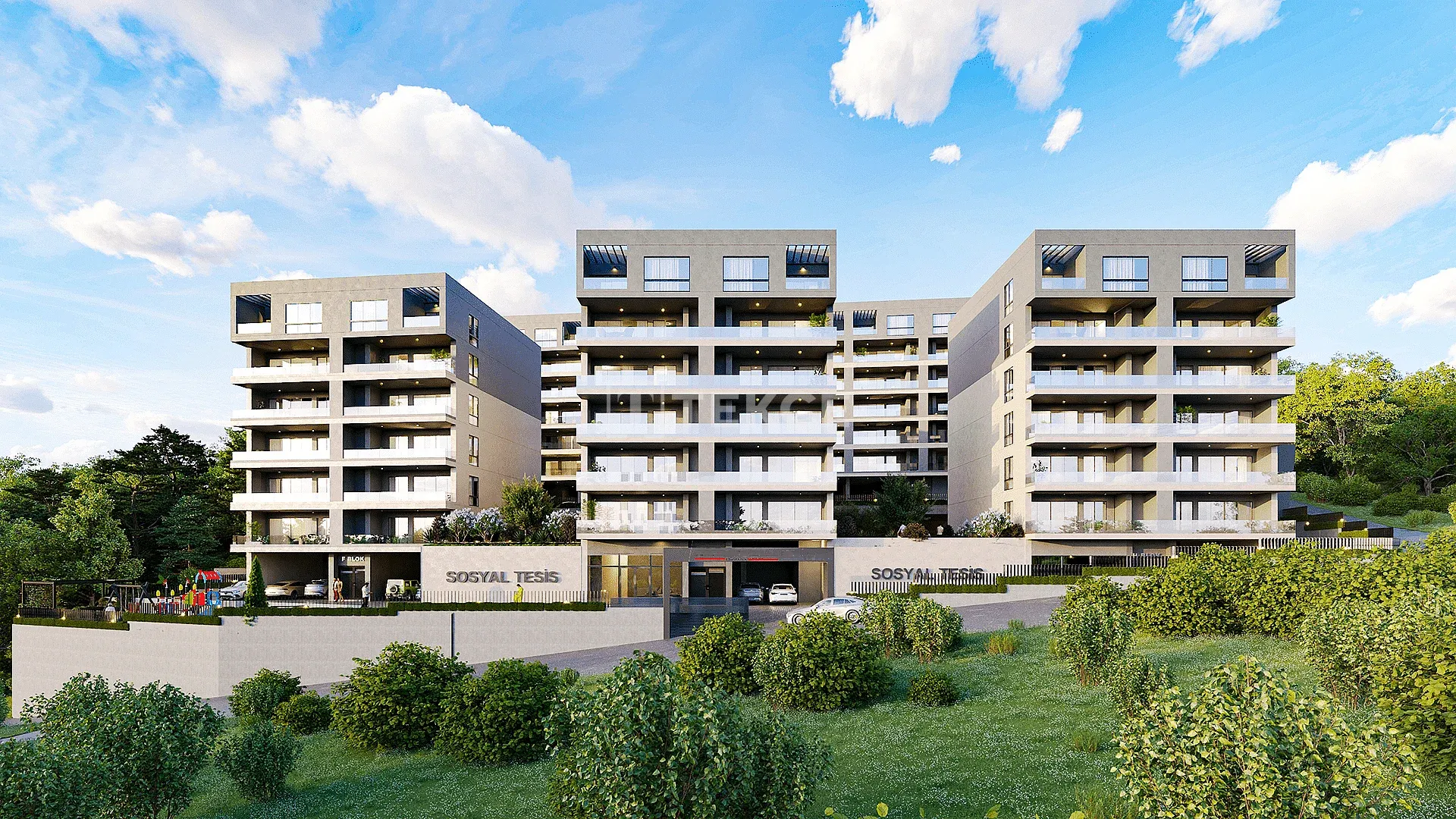 Apartamentos con Piscina y Sauna en Mudanya, Bursa