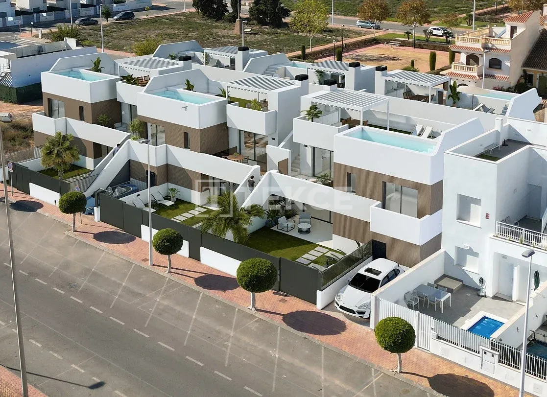 Apartments mit privatem Pool in San Pedro del Pinatar