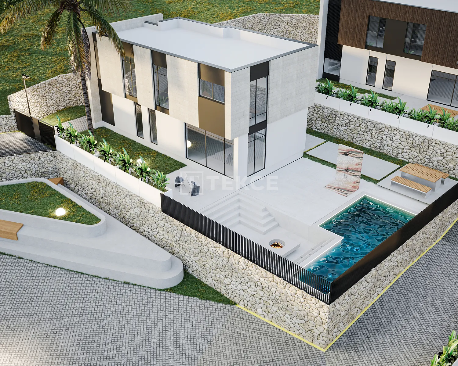 Villas de Lujo con Piscinas Privadas en una Comunidad Cerrada en Fethiye