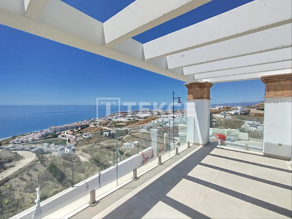 Maisons avec Vue sur Mer et Piscine Commune à Torrox