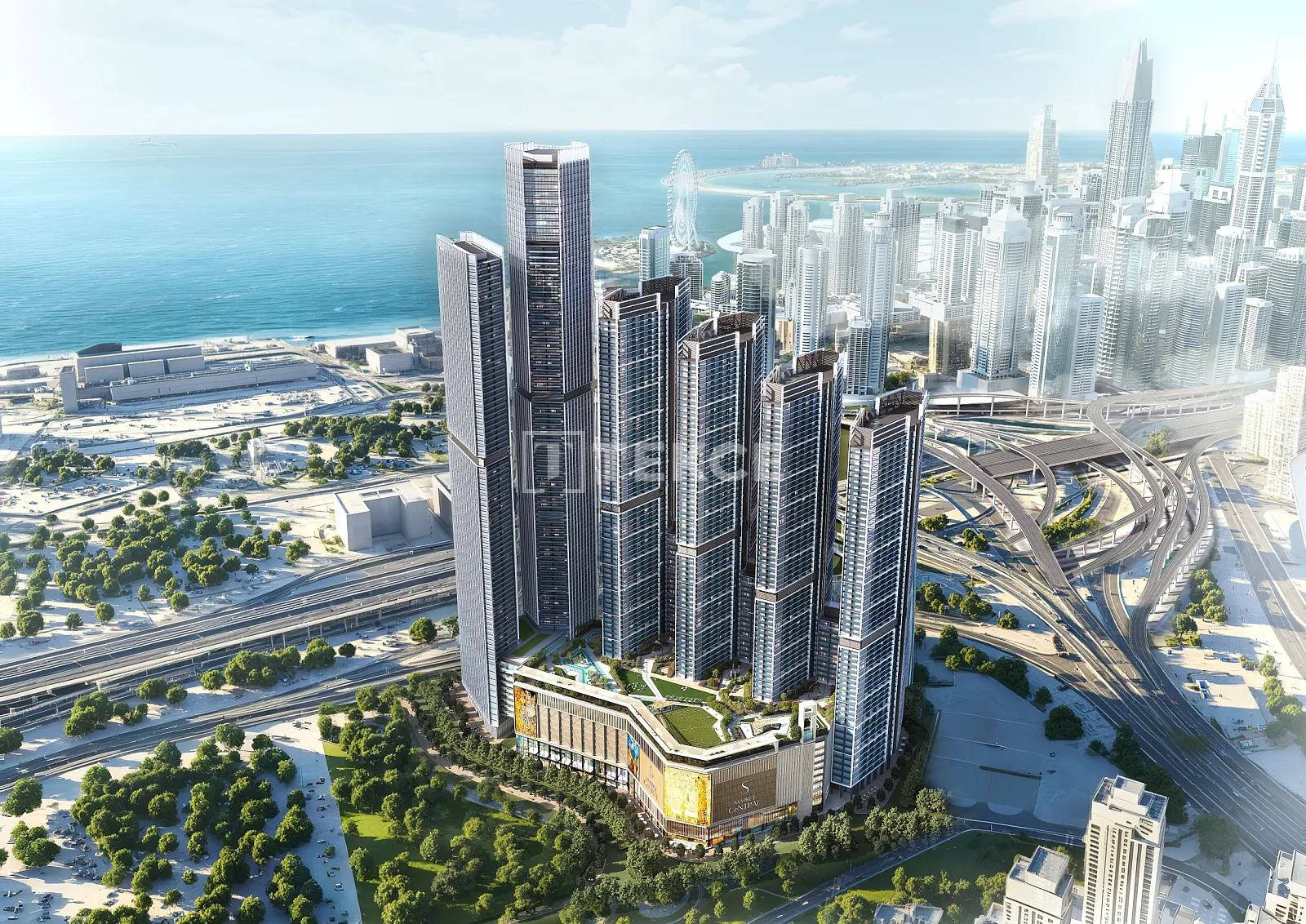 Apartamentos Cerca de la Estación de Metro en Jumeirah Lake Towers Dubai