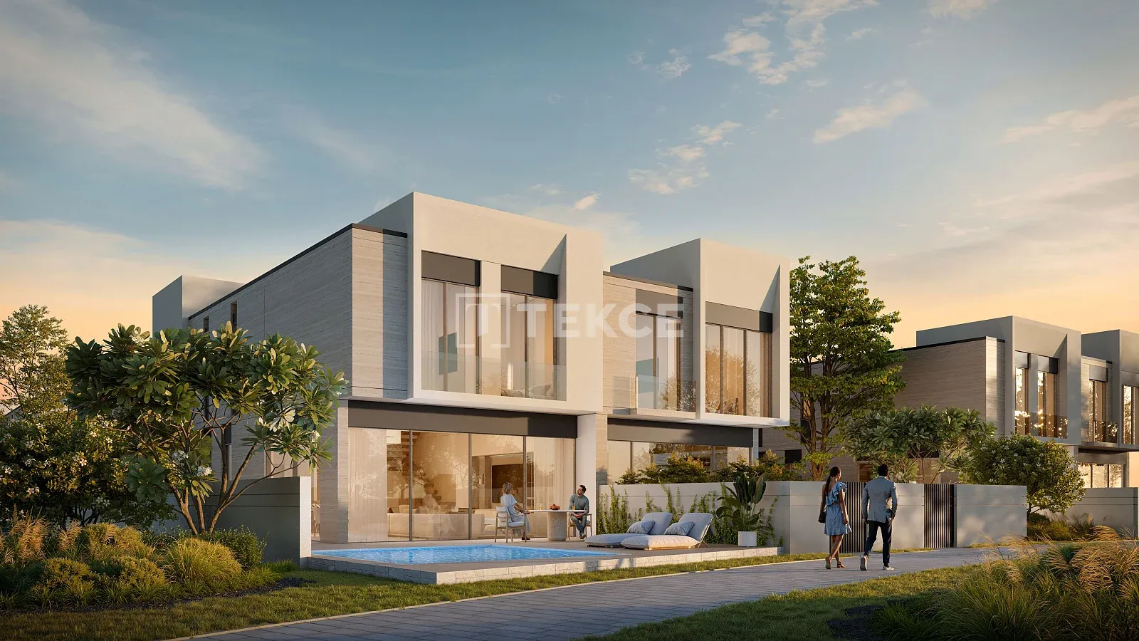 Luxusvillen in Dubais Angesehner Golfgemeinschaft