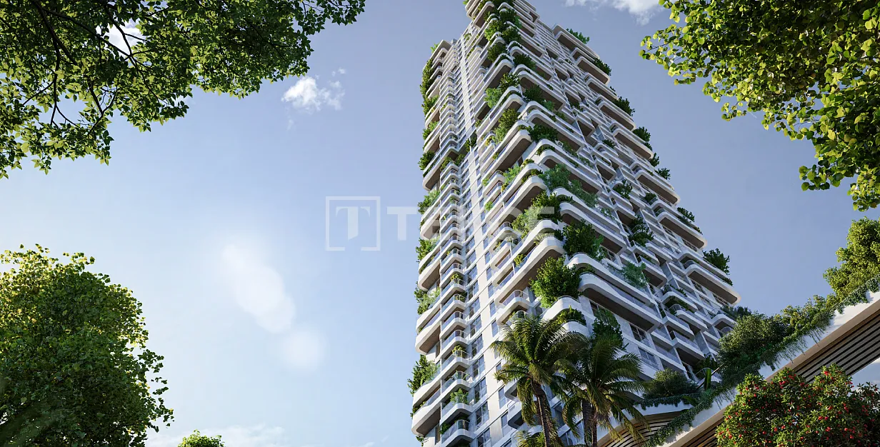 Dubai Maritime City'de Orman Manzaralı Modern Daireler