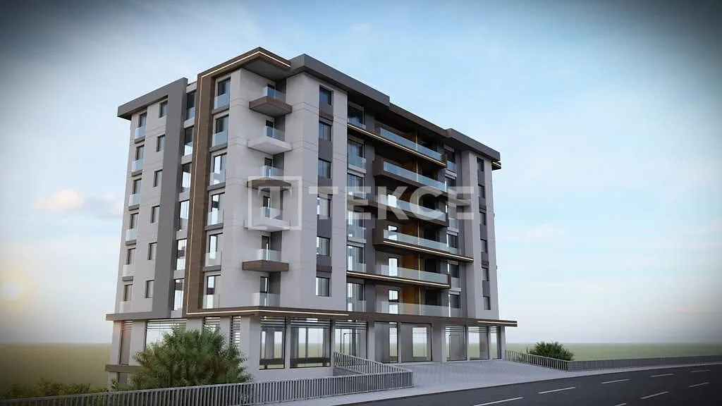 Meerblick-Apartments in Mittellage in Trabzon