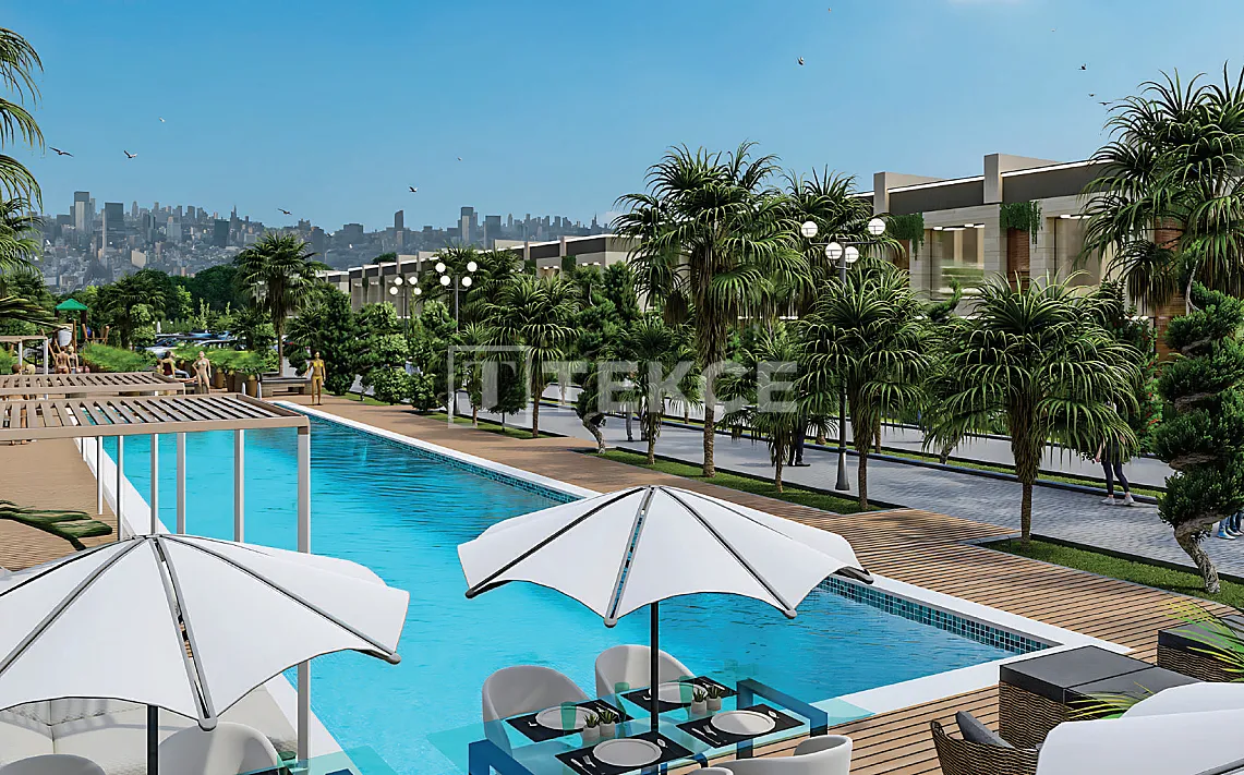 Villas avec Jardins Privés dans un Complexe à Ankara İncek