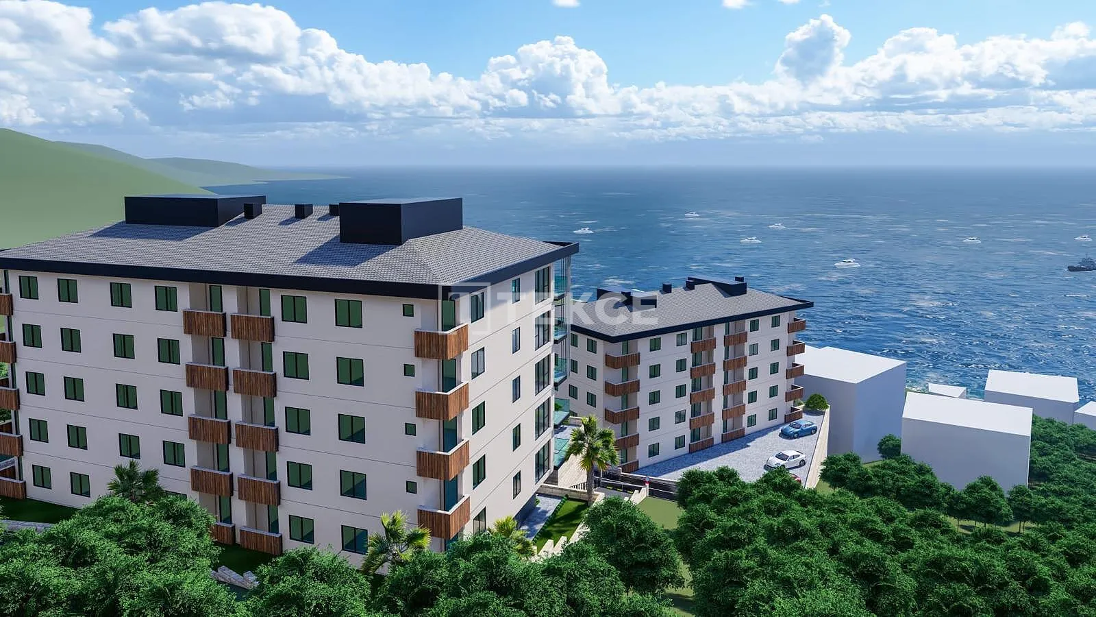 Appartamenti con 2 e 3 Camere da Letto a Kalecik Trabzon