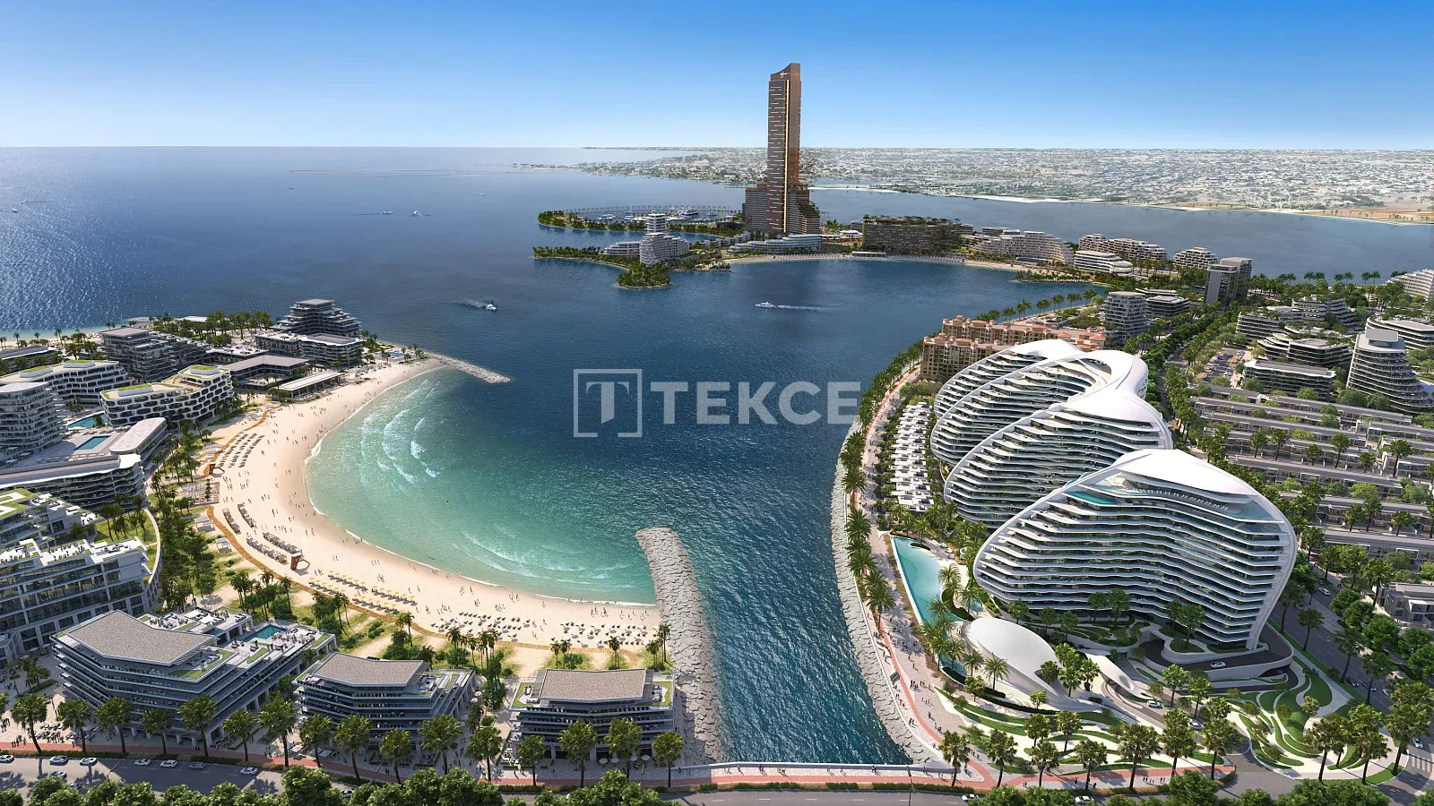 Apartamentos con diseño inspirado en Zaha Hadid en Al Marjan Island