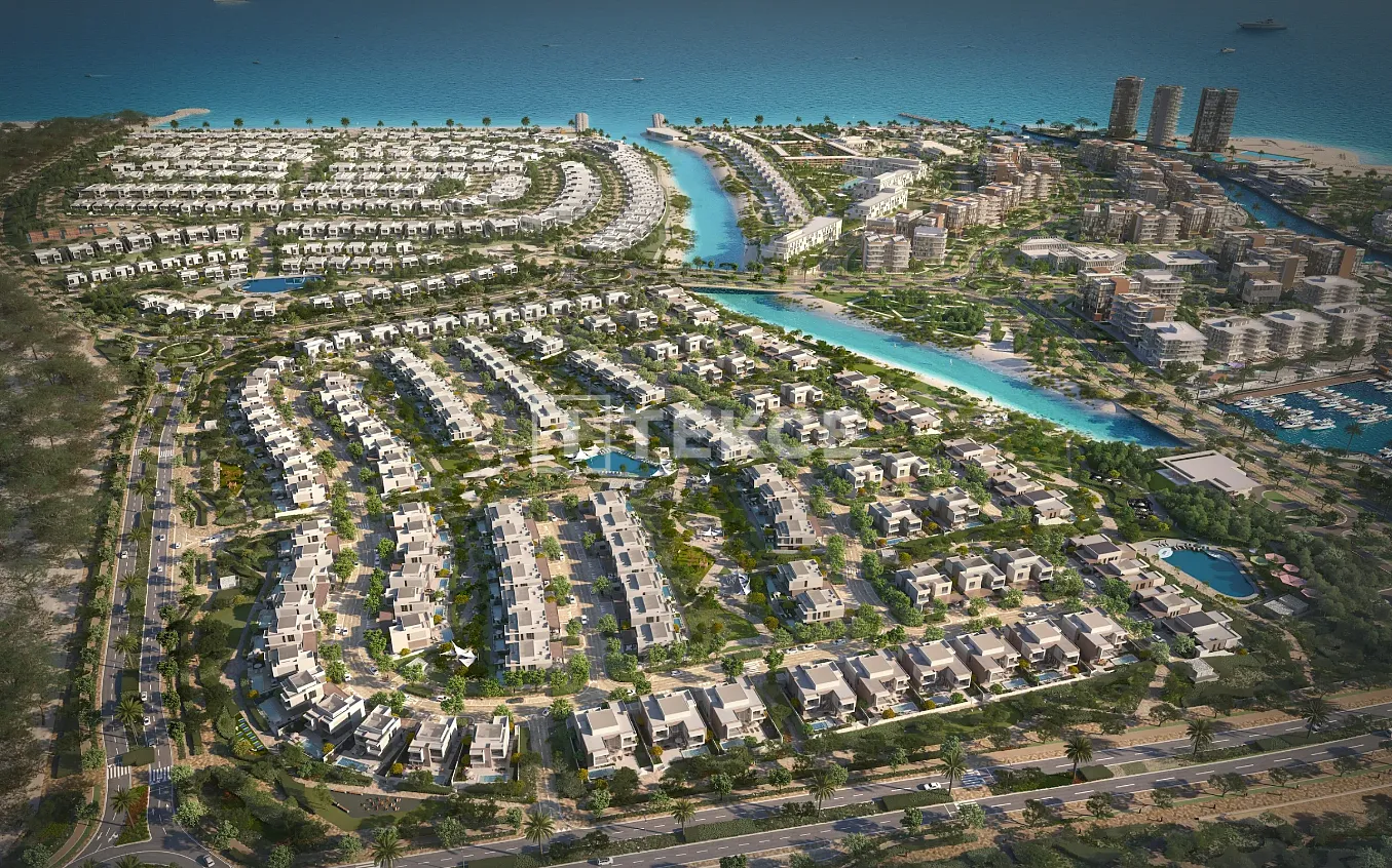 Wohnanlage am Wasser mit Ratenzahlung in Abu Dhabi
