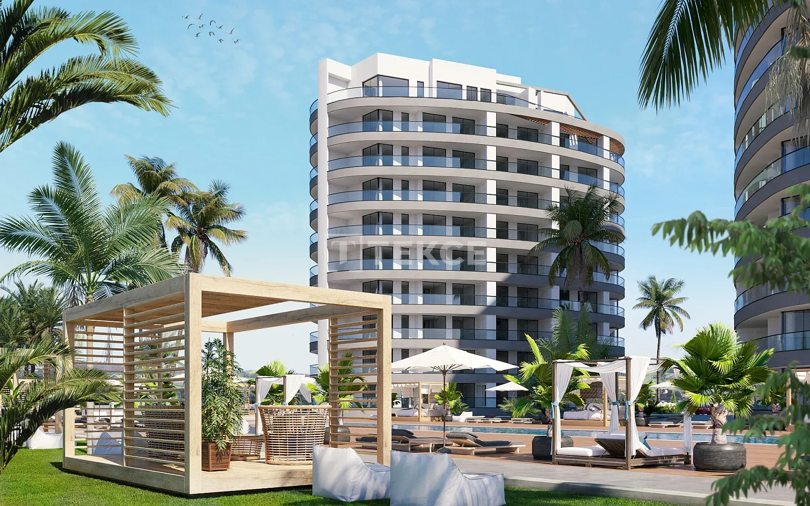 Habitaciones de Hotel en Venta en el Proyecto Marina en Gaziveren Lefke