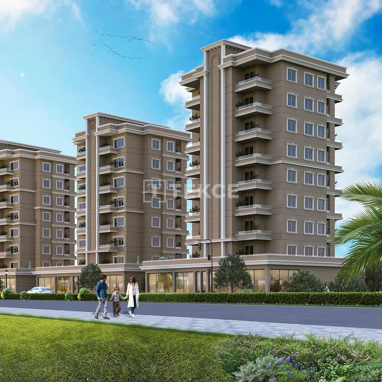 Appartamenti di Investimento in un Progetto di Brand a Mezitli Mersin