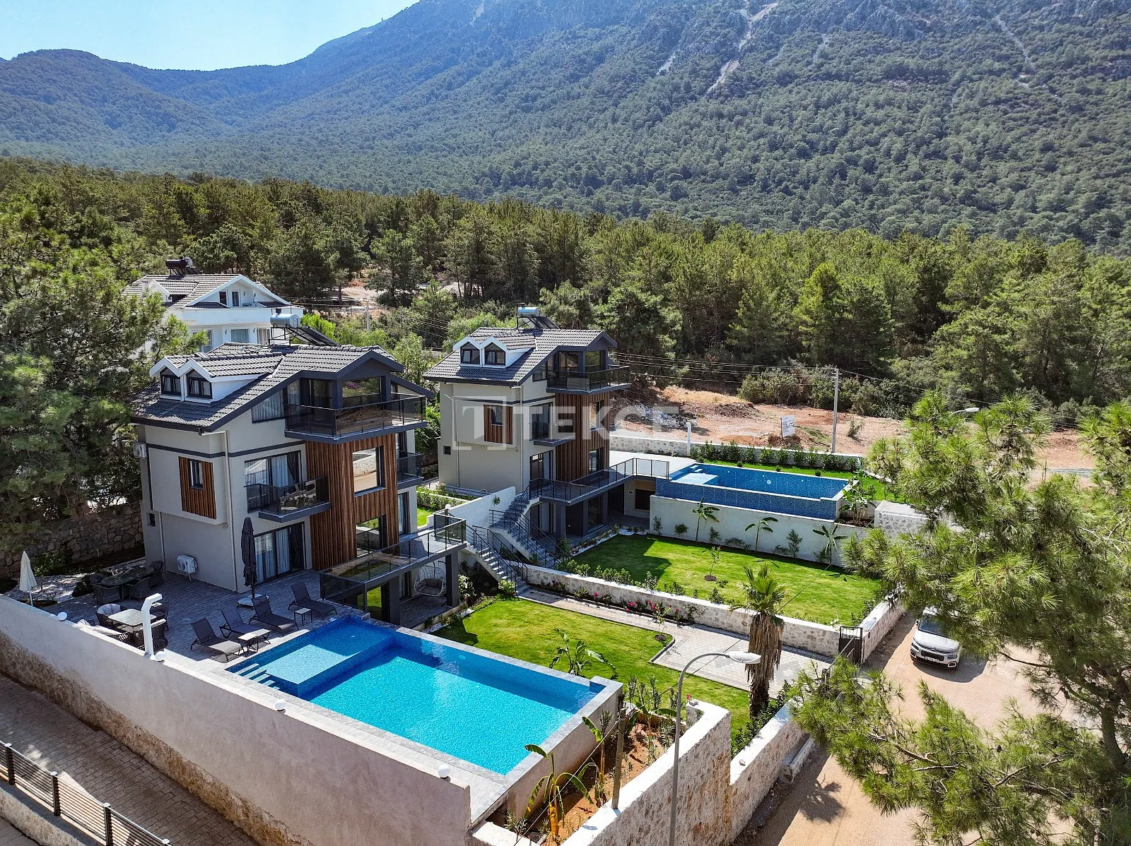 Villa de Lujo Apta para Alquiler a Corto Plazo en Fethiye Ölüdeniz