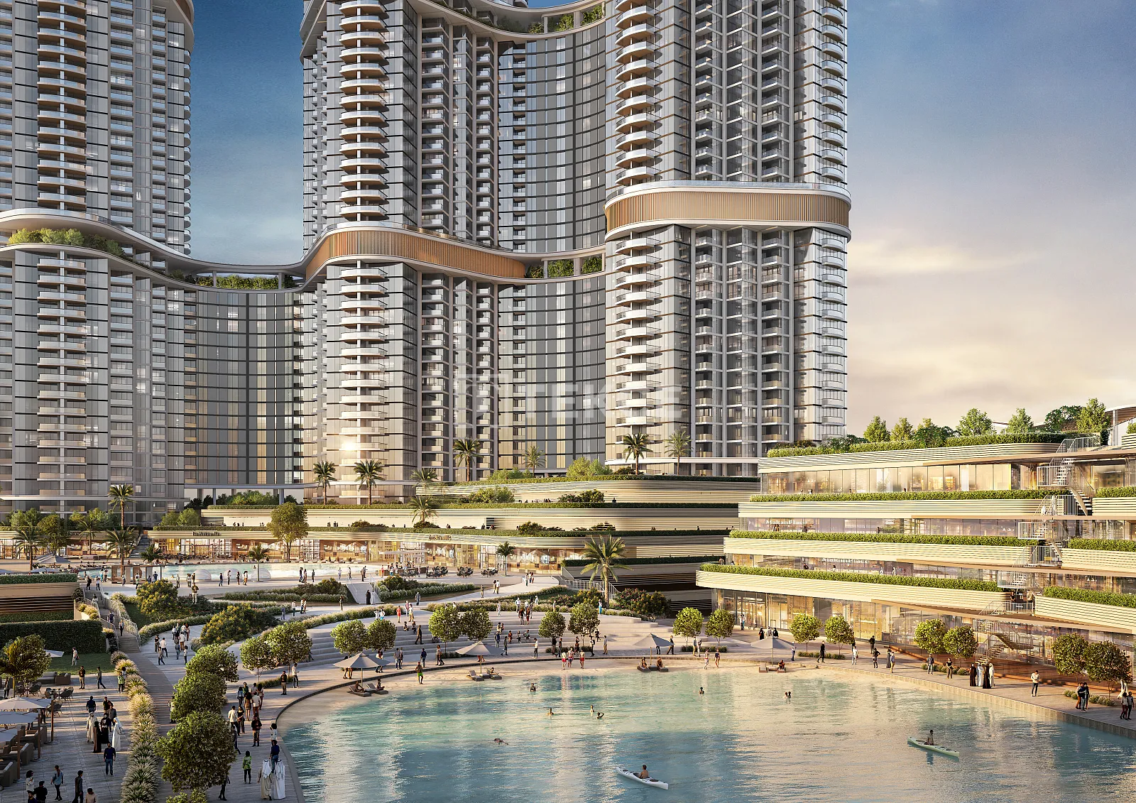 Apartamentos Hartland II com Vista para a Cidade e Parcelamento em Dubai