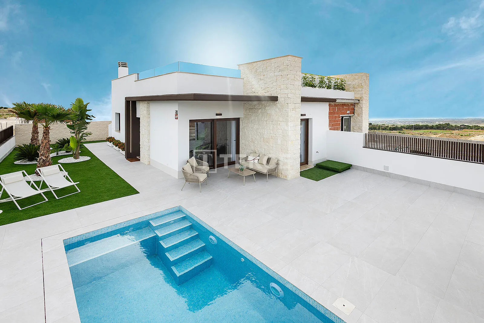 Ville Bifamiliari con Piscine Private Vicino al Campo da Golf a Orihuela