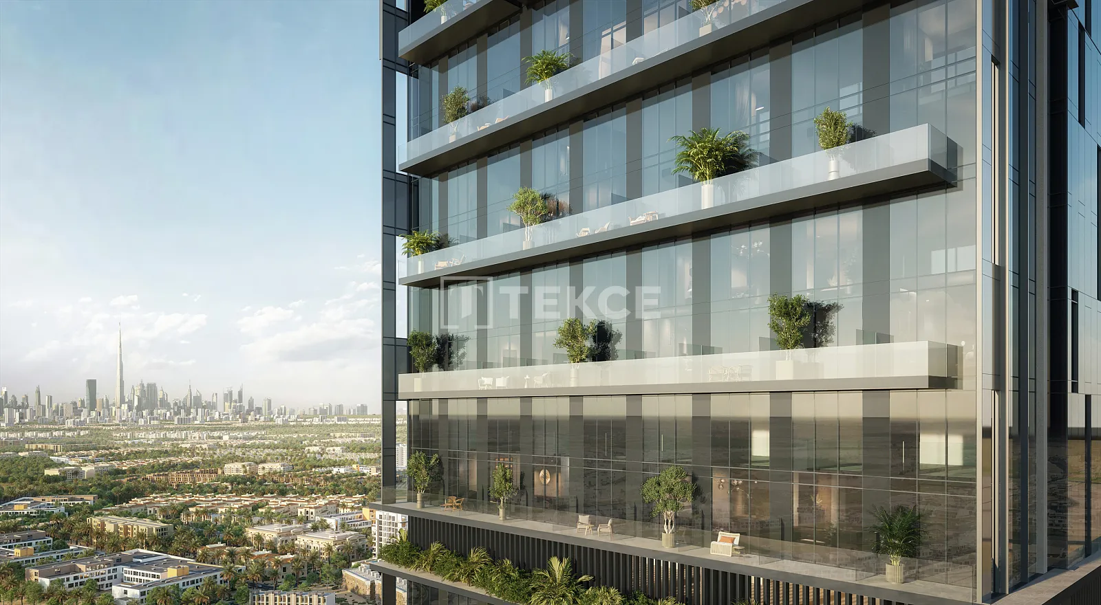Appartamenti con Opzione Piscina Privata a JVC Dubai