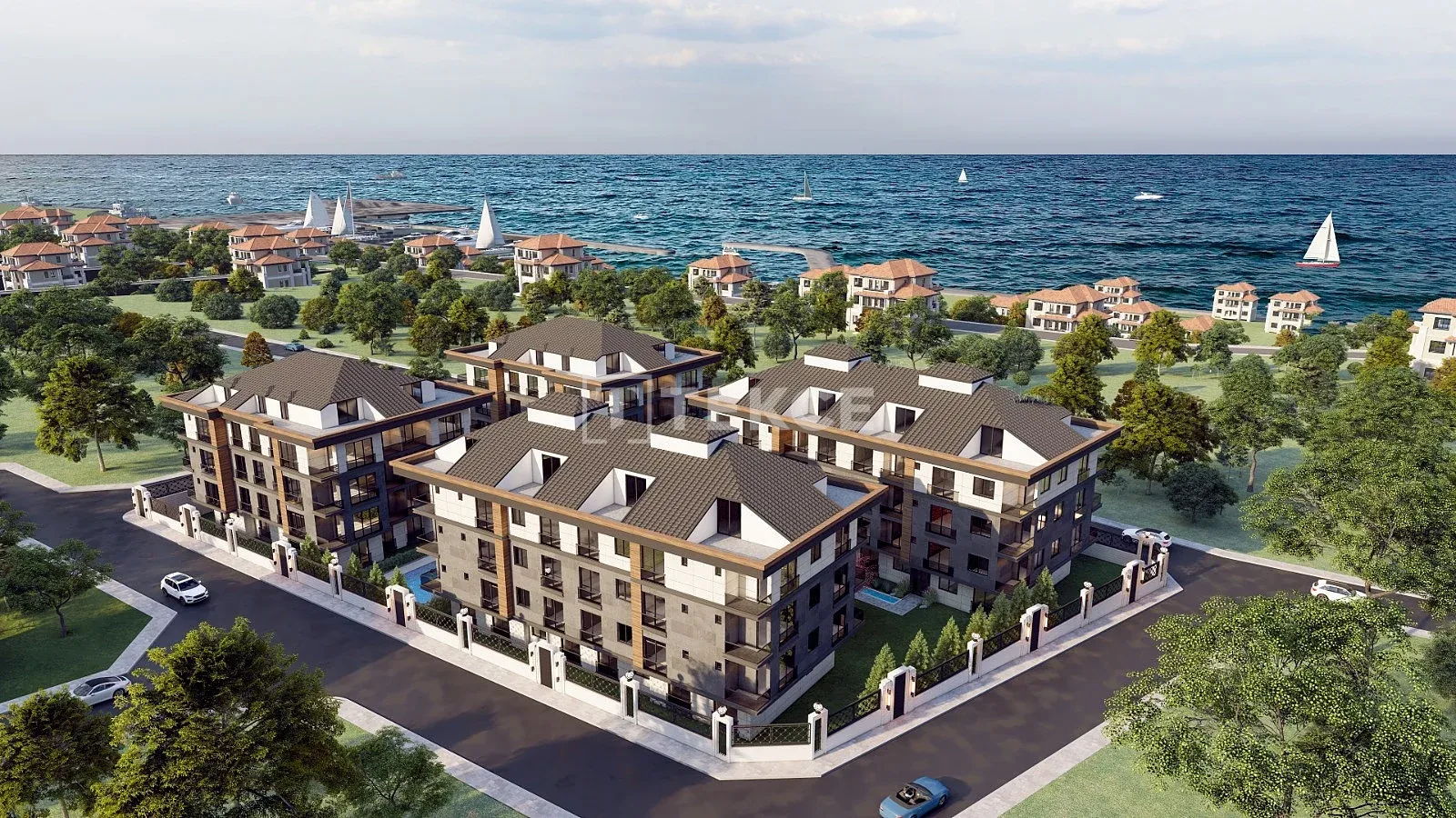 Apartamentos Espaçosos 1,4 km da Marina em Beylikdüzü İstanbul