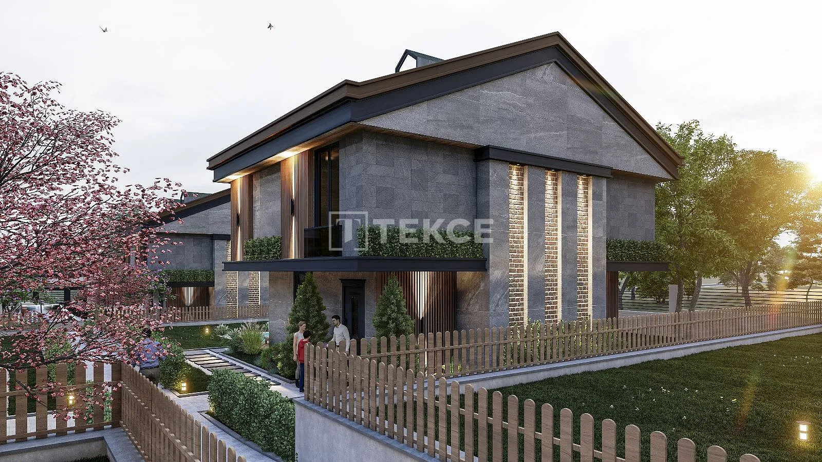 Ville Indipendenti con Piscine Private a Gürpınar Beylikdüzü