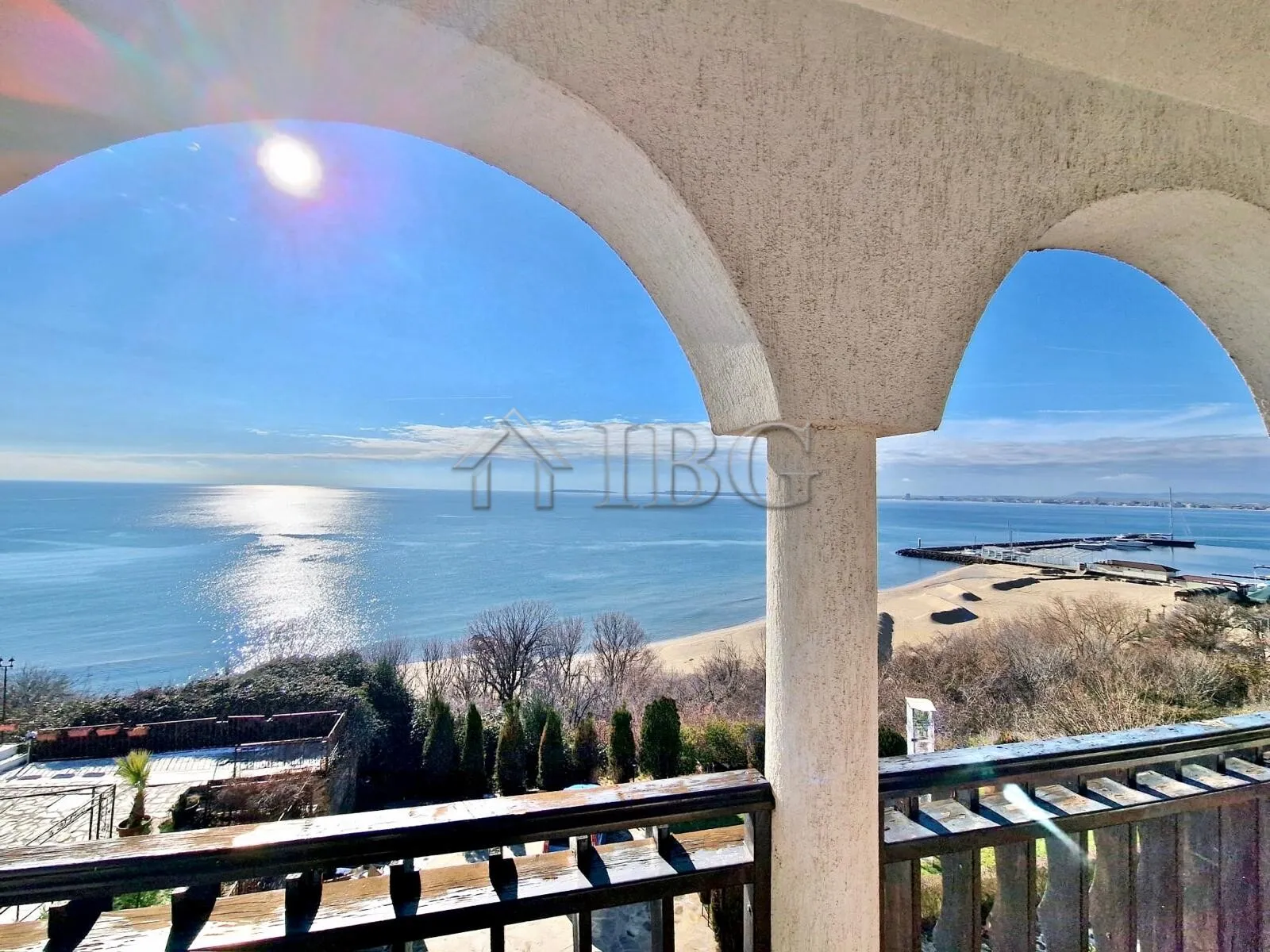 Apartamento de 2 habitaciones con vista al mar frontal, Manastira 2, Sveti Vlas