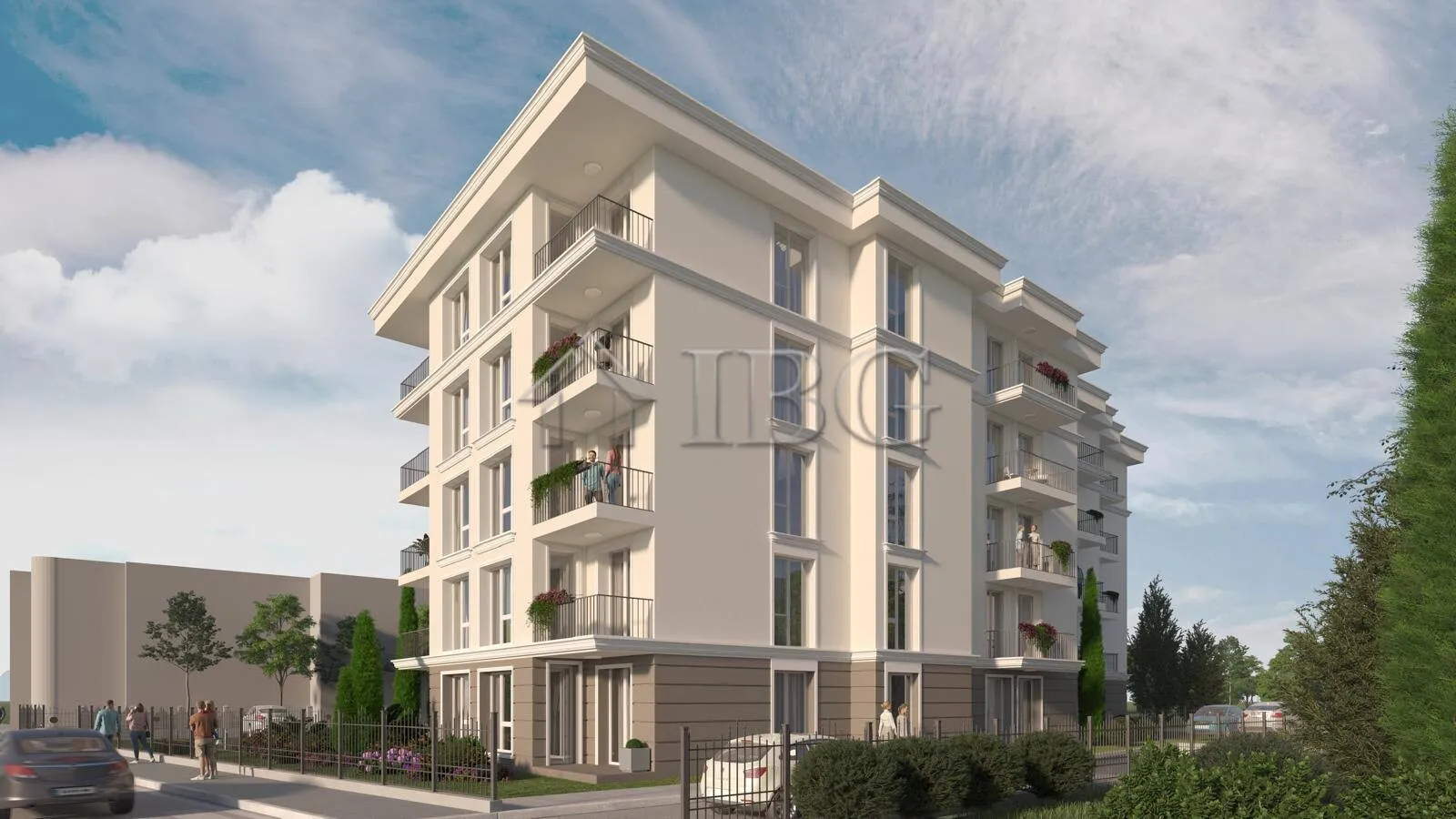 Nouvelle Construction SANS Frais de Maintenance ! Spacieux Studio en Dernier Étage à La Mer Gold Residence, Nessebar
