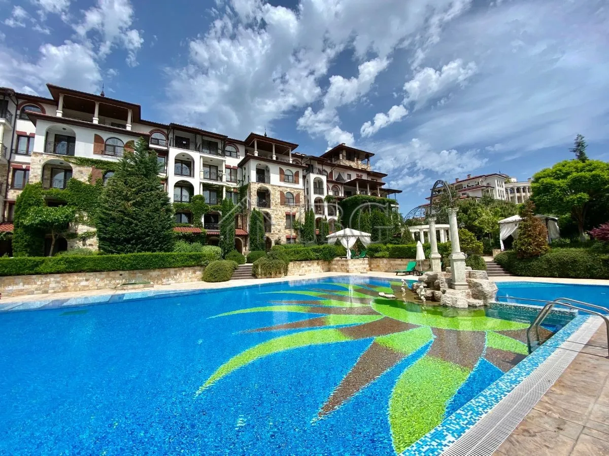 Geräumiges Studio-Apartment mit Balkon im Esteban SPA Komplex, Nessebar
