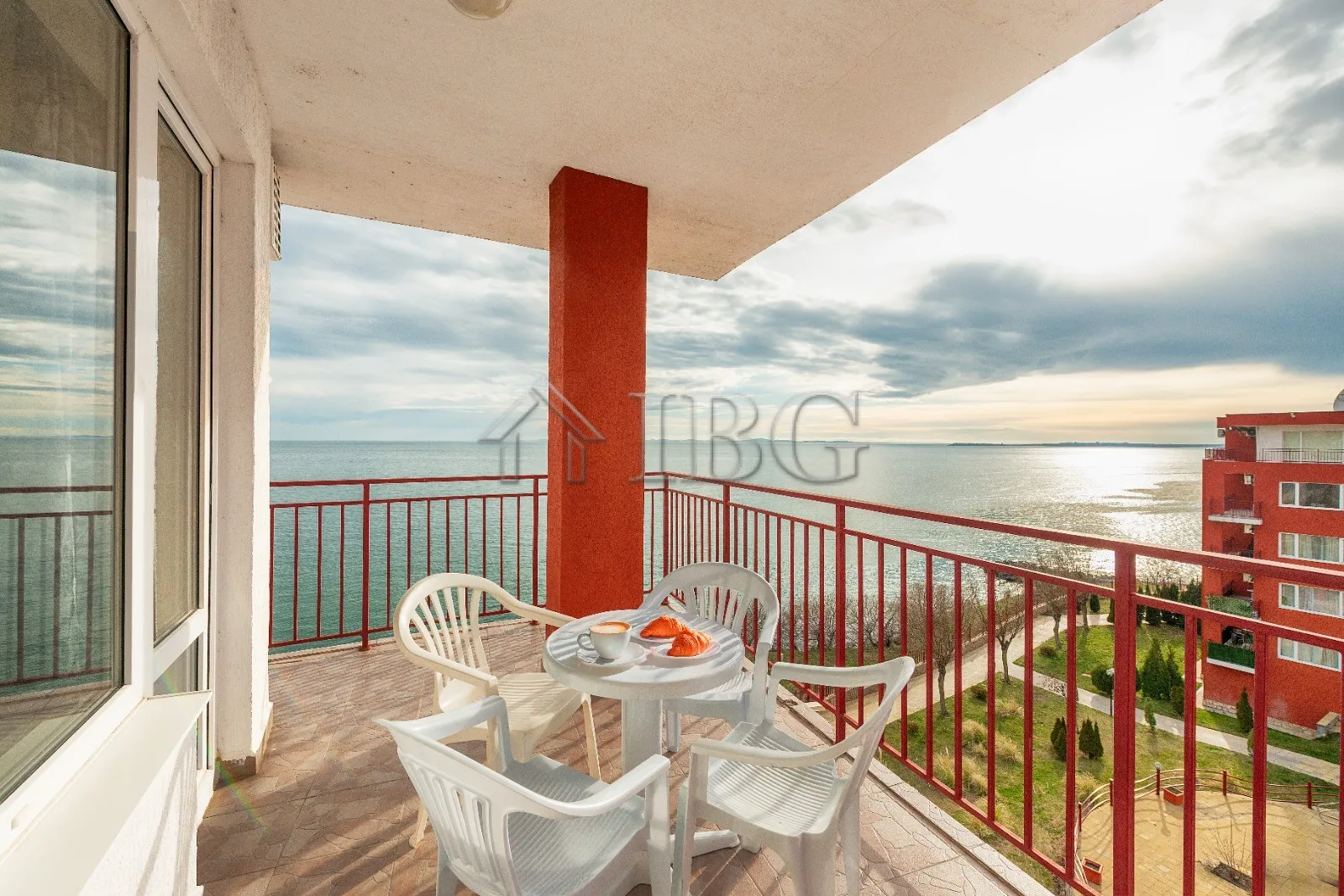 Apartamento de 2 Quartos com Vista Panorâmica para o Mar | Panorama Fort Beach, Sveti Vlas