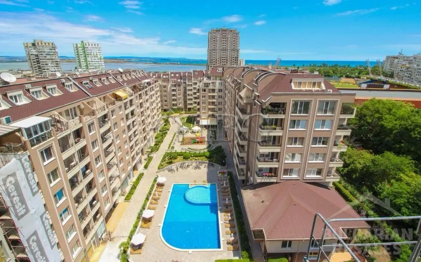 Appartement 1 Chambre dans le Complexe Perla | Emplacement de Premier Choix près du Jardin Marin, Bourgas