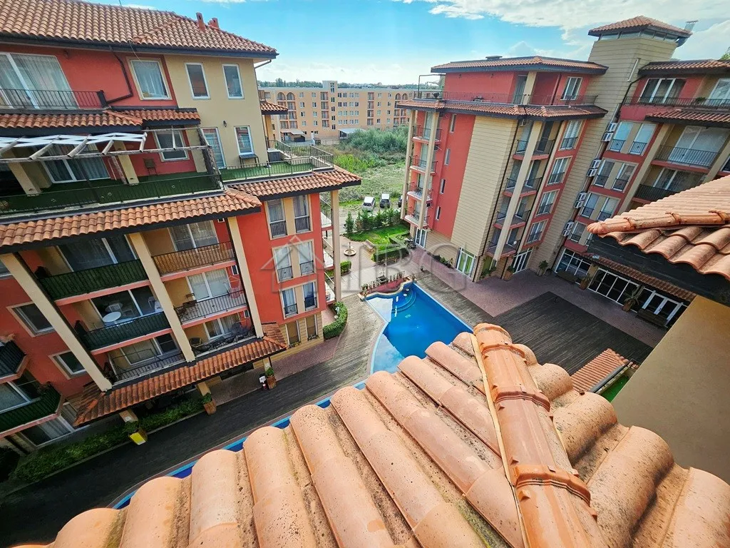 Geniş Teraslı 3 Yatak Odalı Daire, Sunny View Central, Sunny Beach