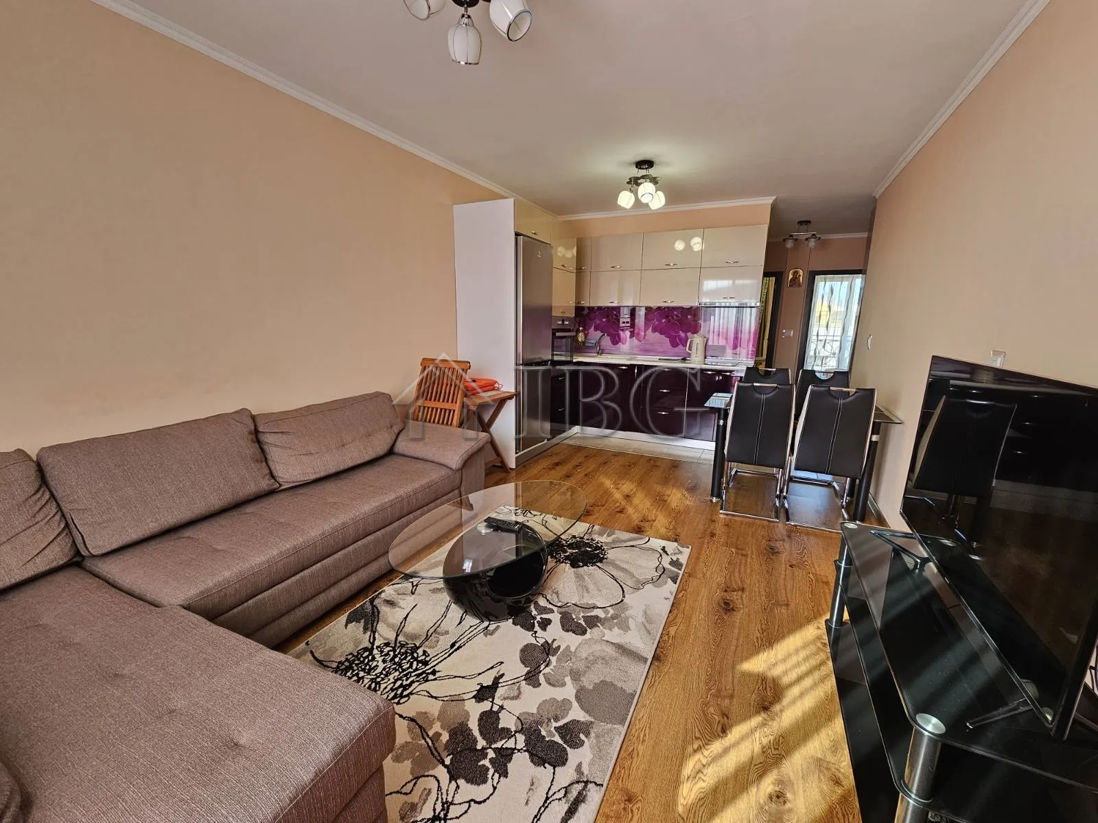 Appartement Spacieux de 2 Chambres avec Vue Partielle sur la Mer à Villa Katerina, Ravda