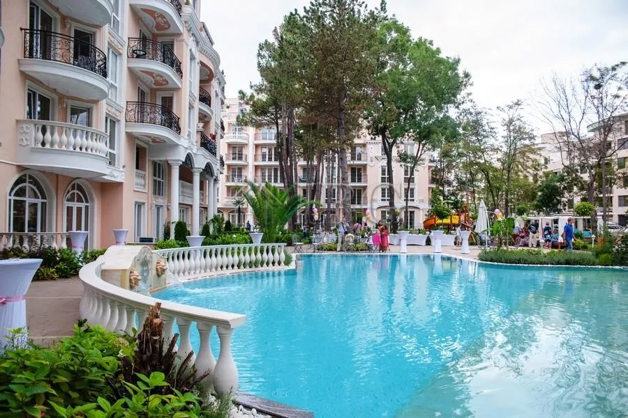 Spazioso Appartamento con 2 Camere da Letto a Venera Palace, Sunny Beach