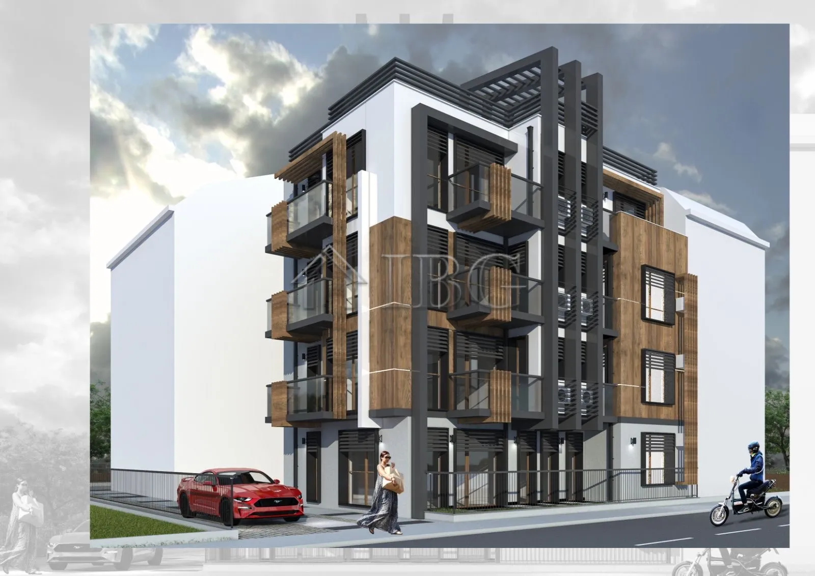 1 Yatak Odalı Daire, Konut Binası, Cherno More Bölgesi, Nessebar