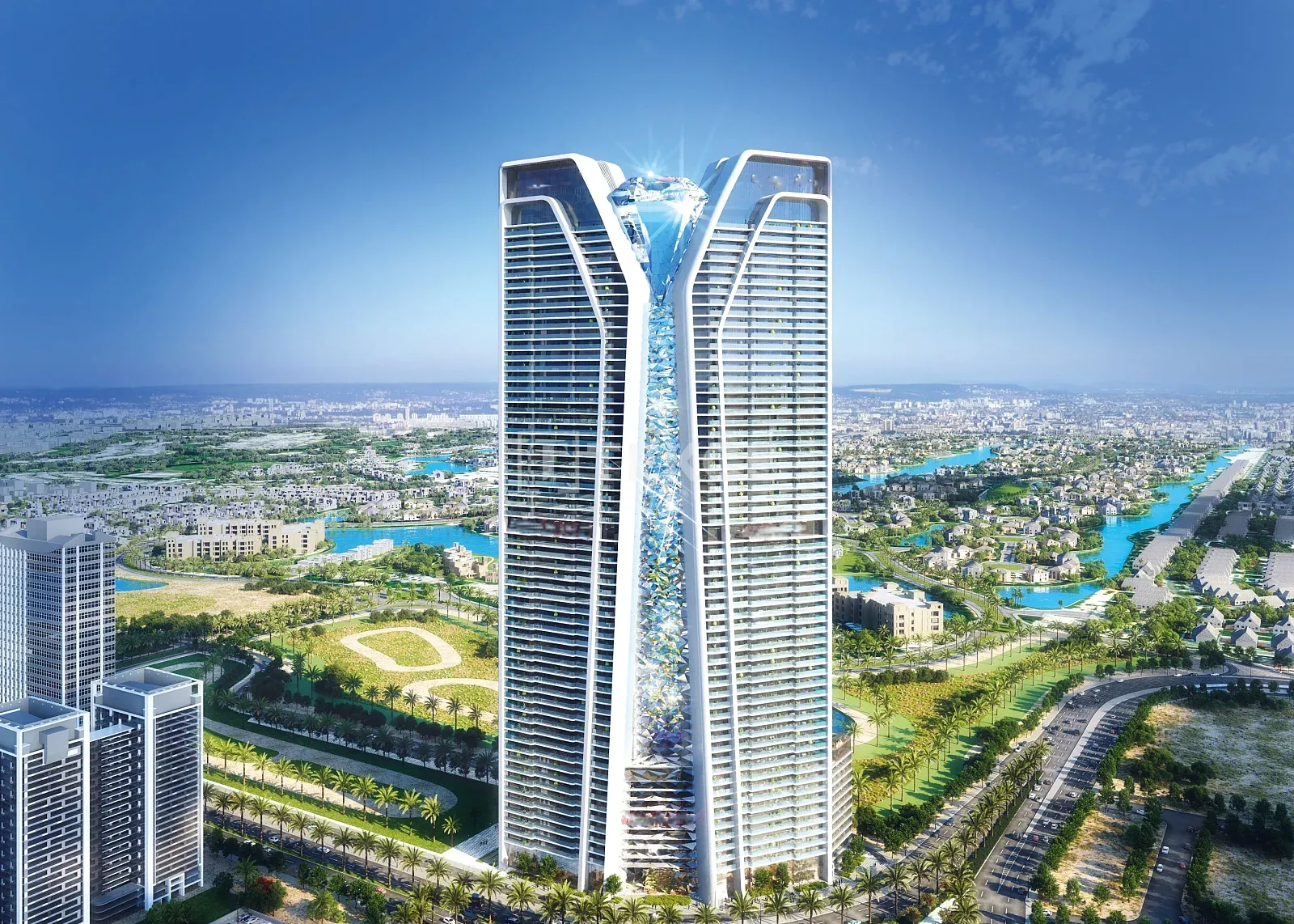 Apartamentos Amueblados con Piscinas Privadas en Jumeirah Lake Towers