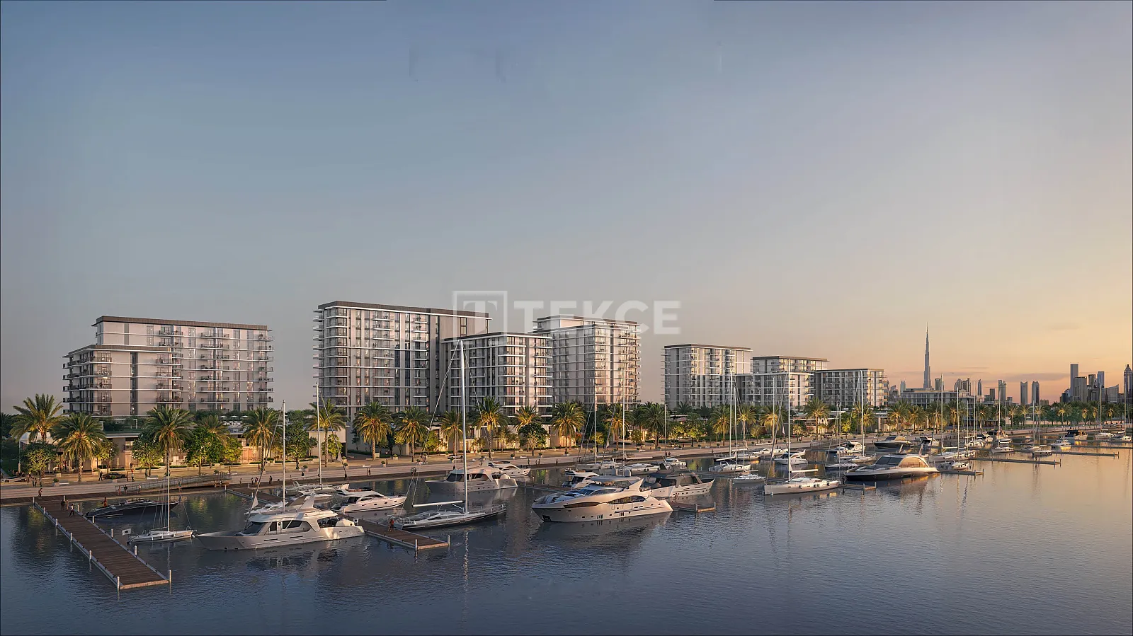 Appartements avec vue sur la marina et plan de paiement de 4 ans à Dubaï