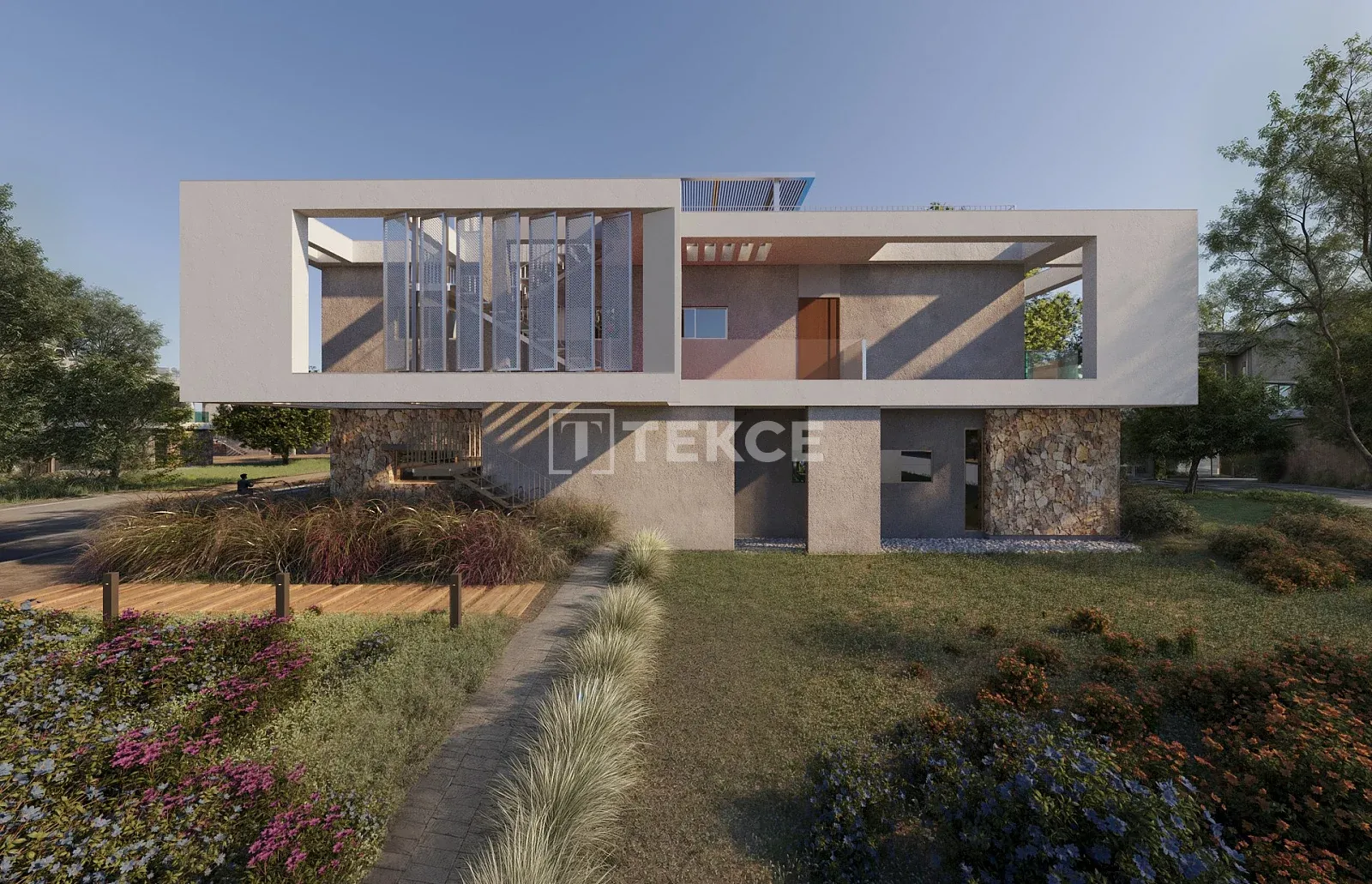 Apartamentos en un Complejo con Playa Privada en Gazimağusa