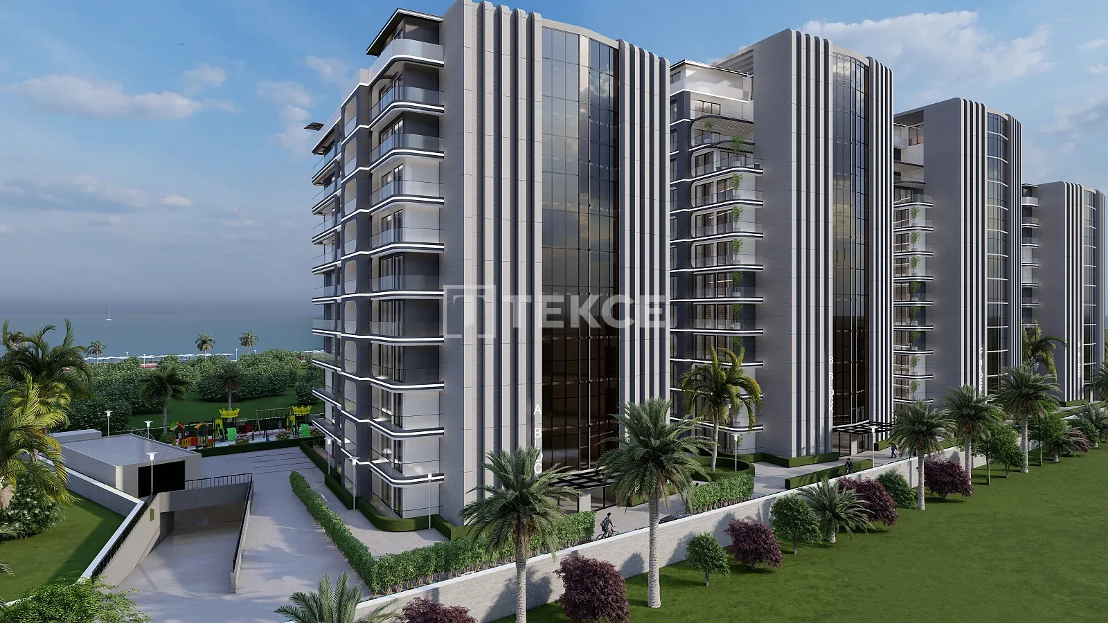 Appartements en Bord de Mer dans un Complexe à Gaziveren, Chypre du Nord