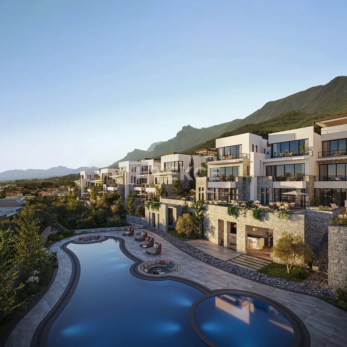 Appartements dans un Complexe avec Équipements Riches à Alsancak