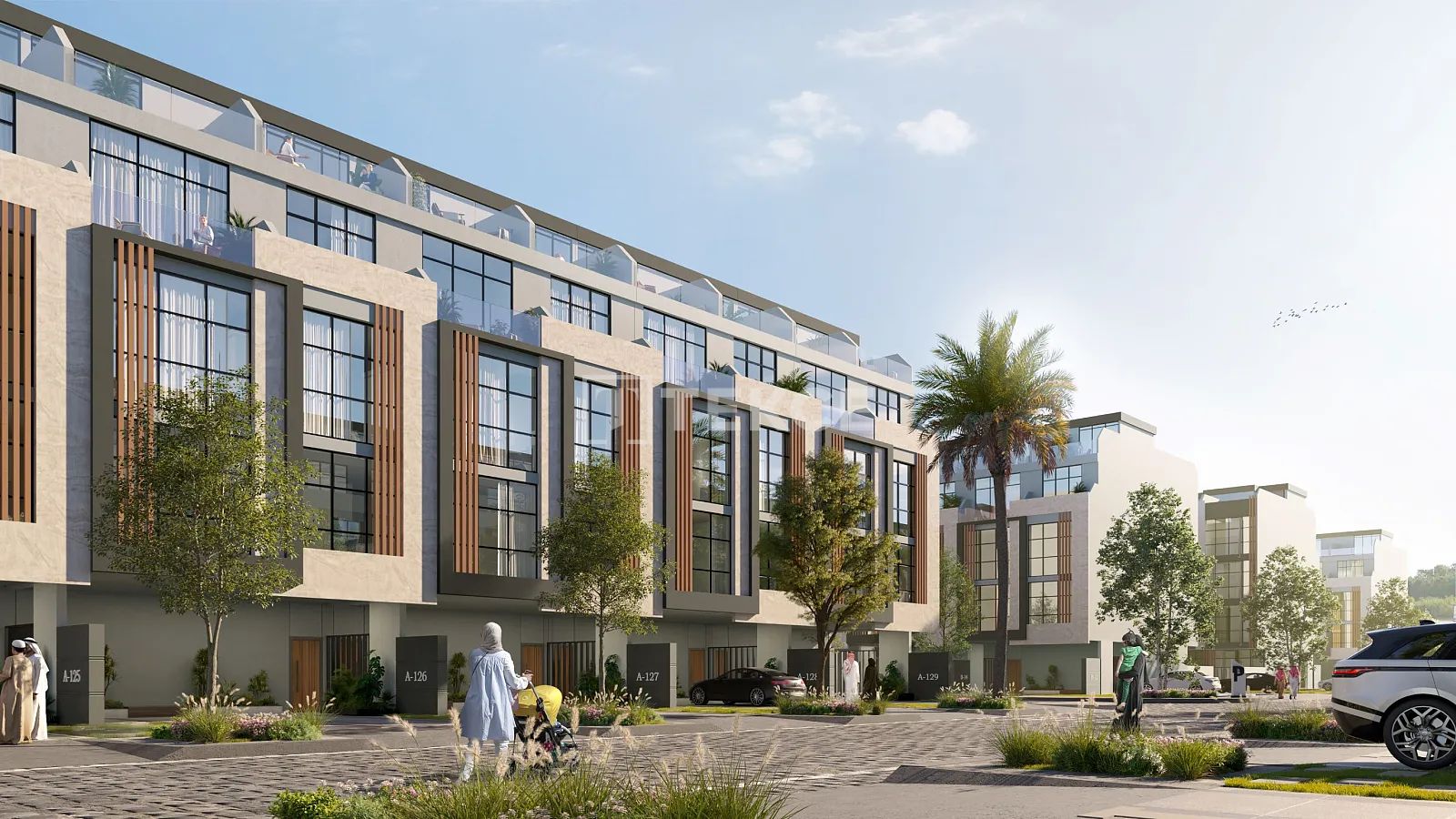 Townhouse Moderni con Piano di Pagamento Rateale ad Abu Dhabi