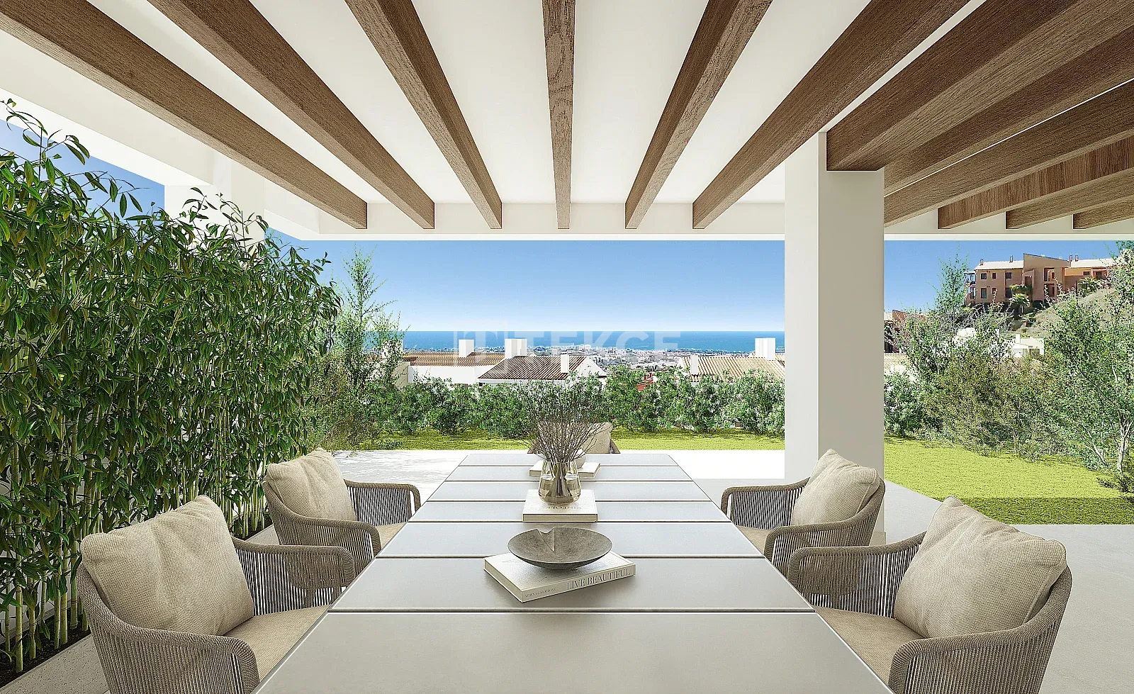 Apartamentos com Vistas Panorâmicas e Terraços de Bom Tamanho em Benahavis