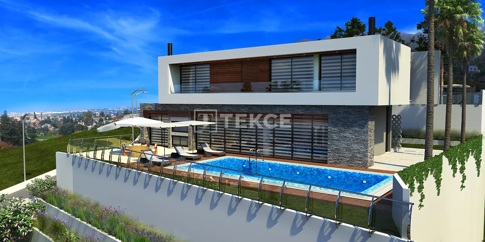 Villas Individuelles dans un Complexe avec Piscines Privées à Chypre du Nord