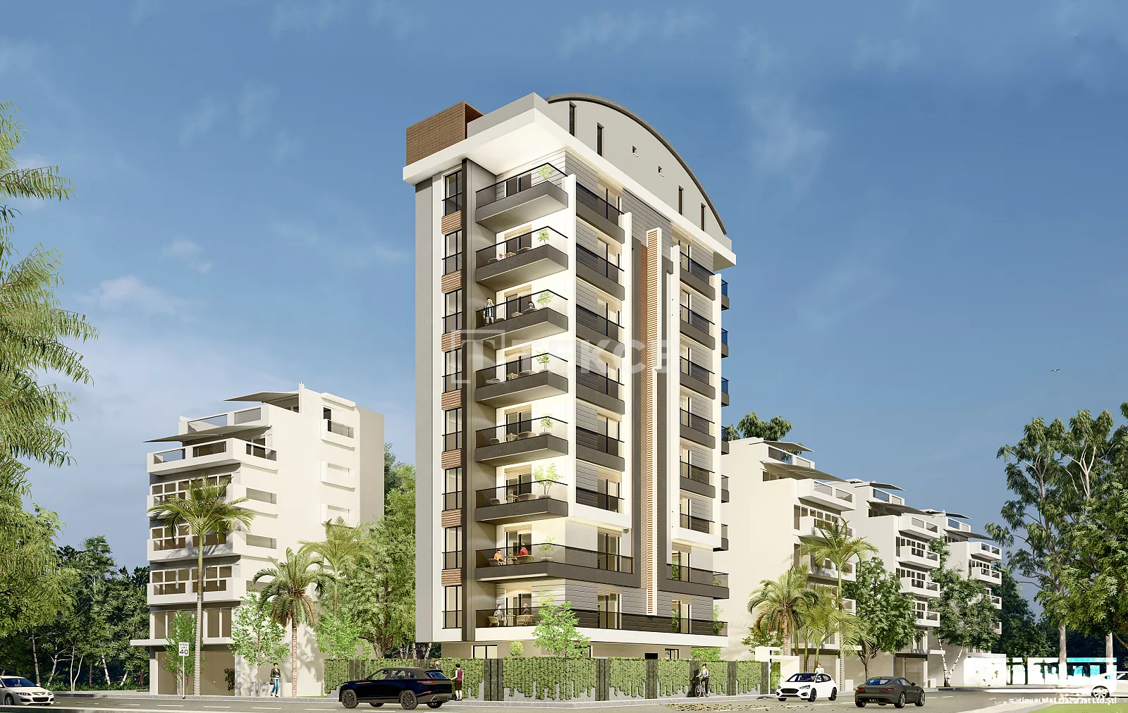 Nuovi Appartamenti a 50 m dal Boulevard 100.Yıl ad Antalya Muratpaşa