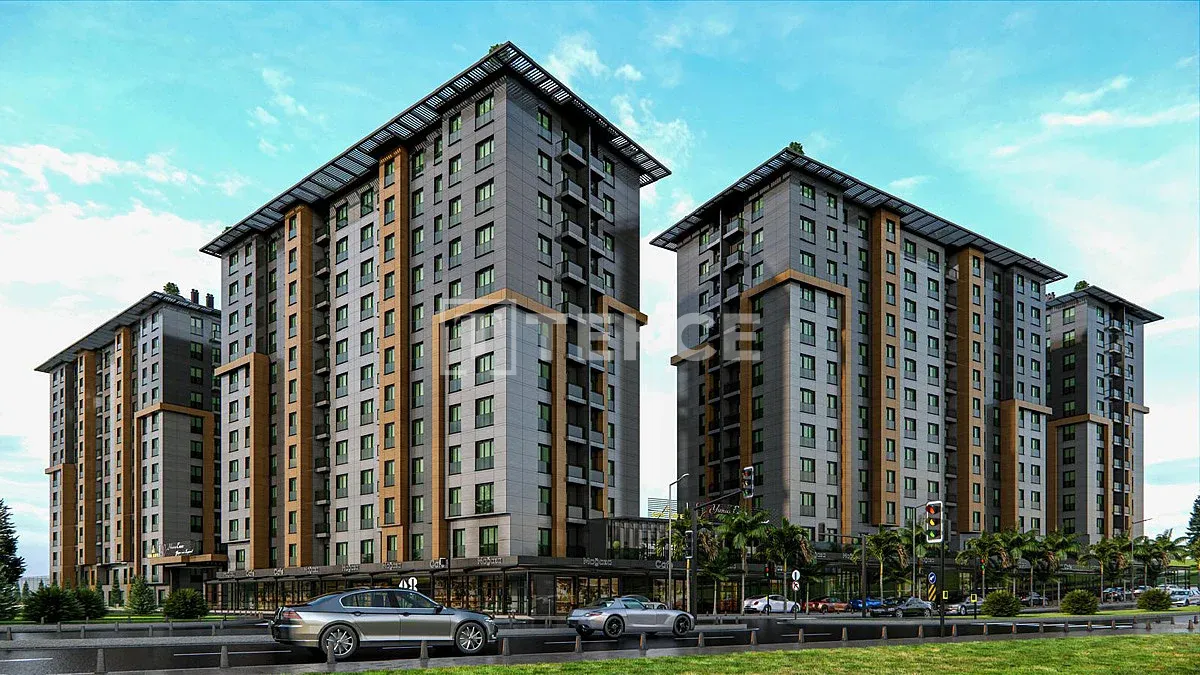 Apartamentos com Vistas Ininterruptas da Cidade e Floresta em İstanbul