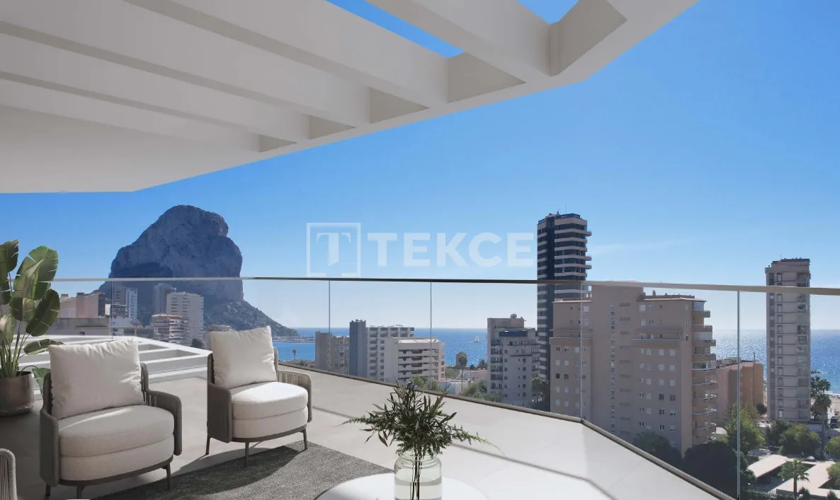 Nuovi Appartamenti con Vista sul Mare in Vendita a Calpe Alicante