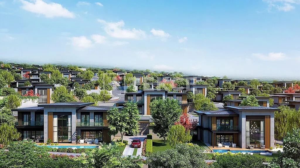 Detached Villas with Pools in Büyükçekmece İstanbul