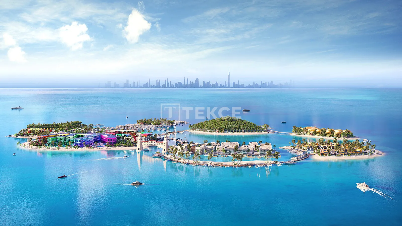Strandhotelzimmer mit Mietgarantie auf den World Islands Dubai
