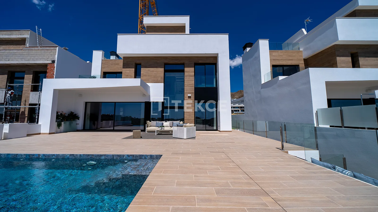 Vilas de Nova Construção com Vista para o Mar em Finestrat Alicante