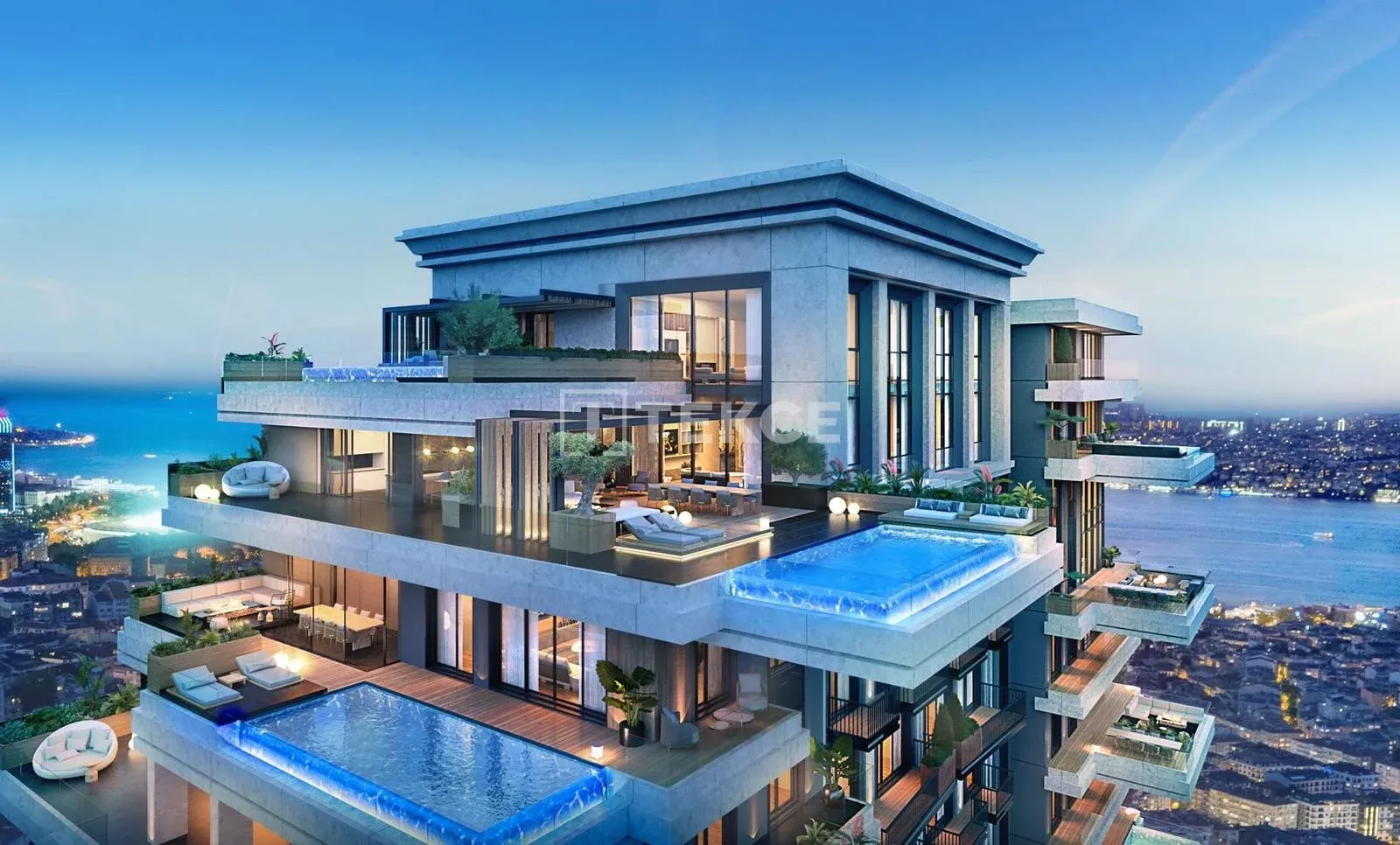 Immobiliare Spaziosa in un Progetto Completo a Istanbul Şişli