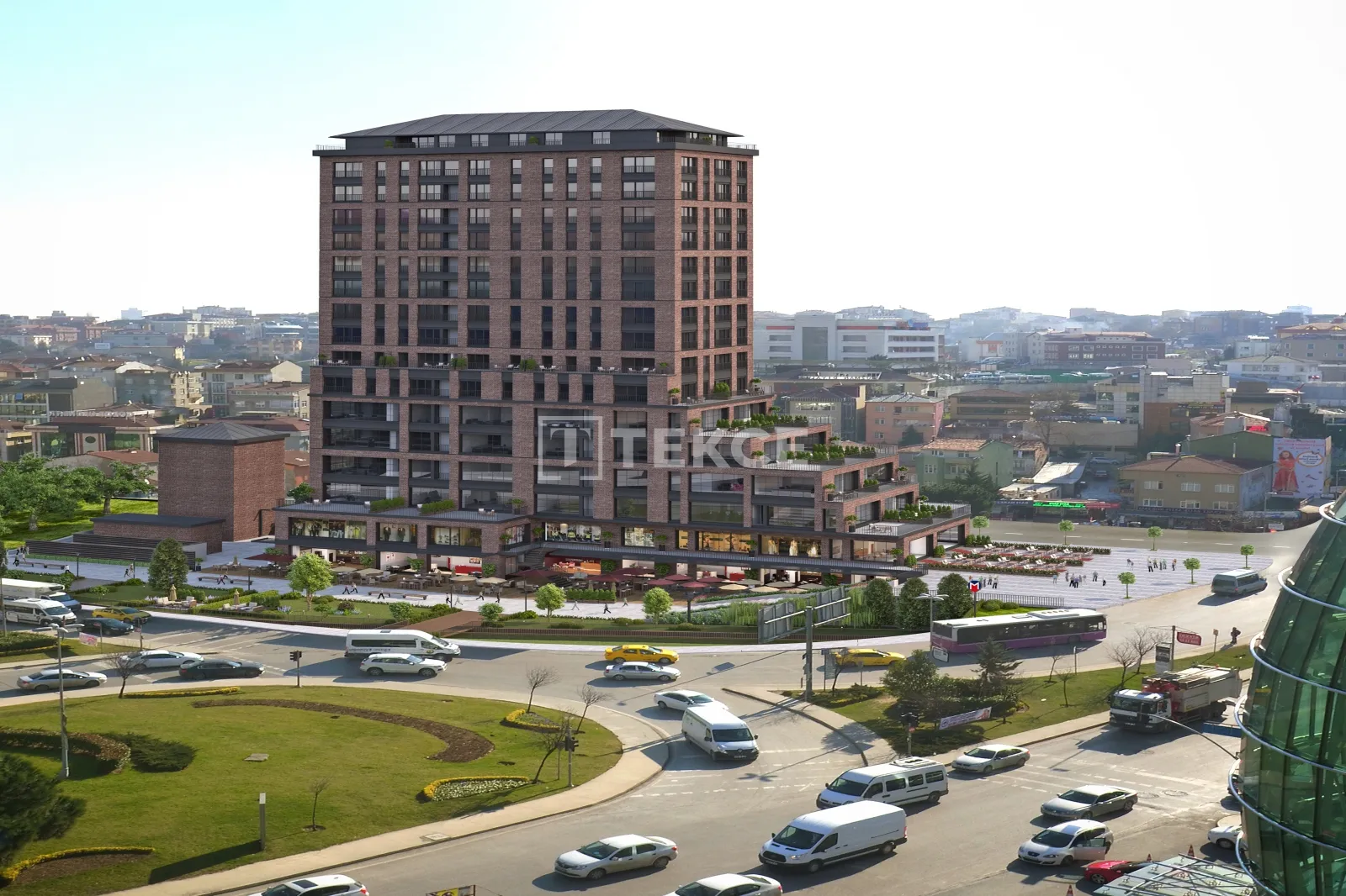 Apartamentos Cerca del Centro Financiero en Estambul Ataşehir