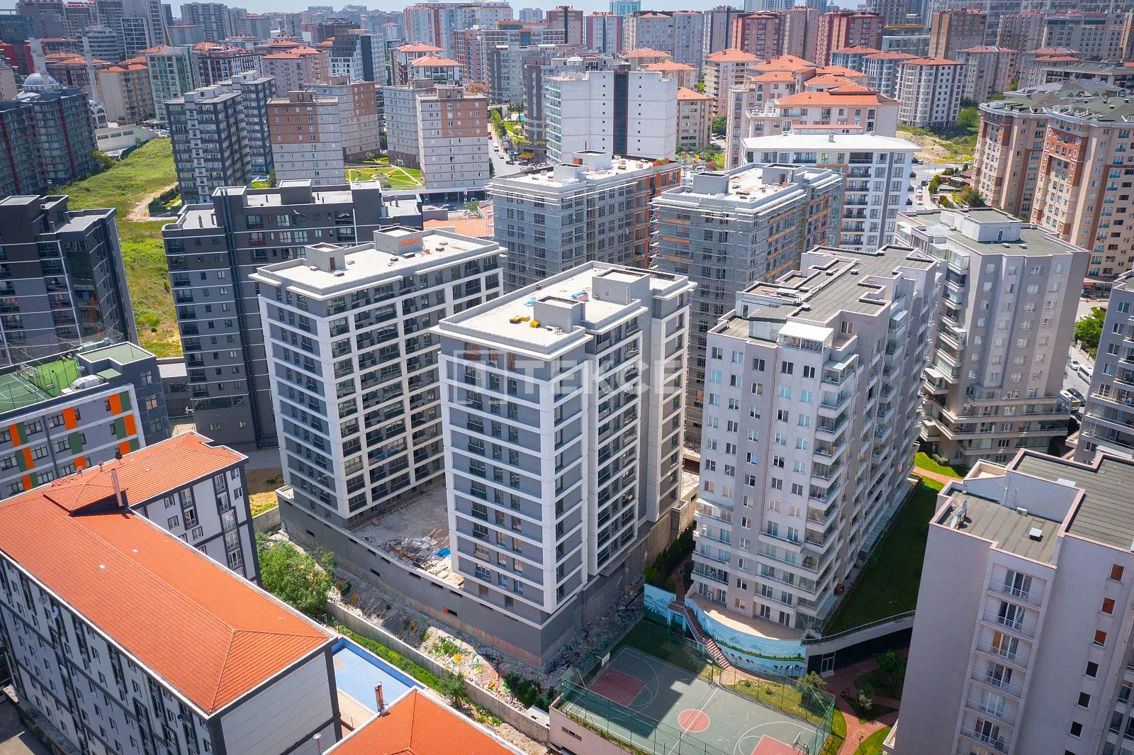 Esenyurt, İstanbul'da Master Banyo ve Balkonlu Daireler