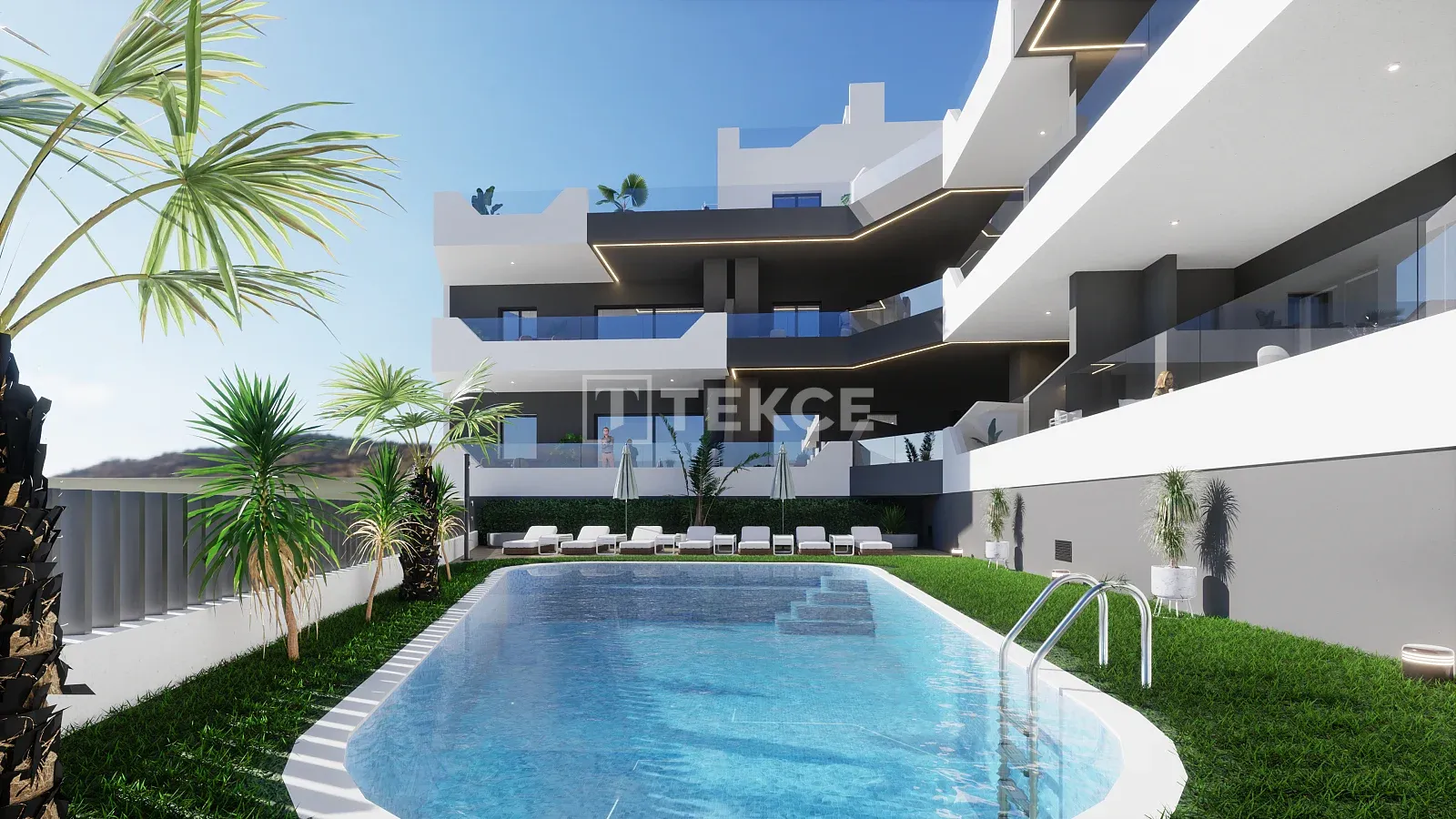 Apartamentos Elegantes com Piscina Comunitária em Benijofar
